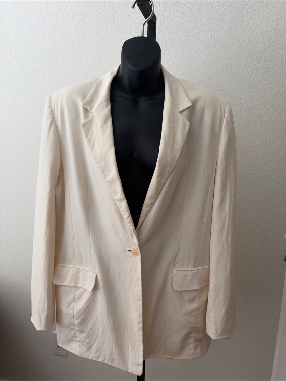 Talbots European Linen Blazer, Size 18
